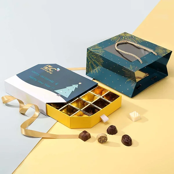Chocolate box package — packaging illustration 3