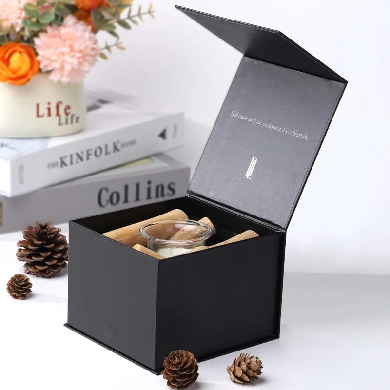 Magnets gift Holiday box package ecommerce shipping boxes for Aromtherapy box, view 3