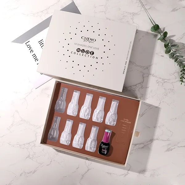 Nail polish packaging boxes — packaging illustration 3